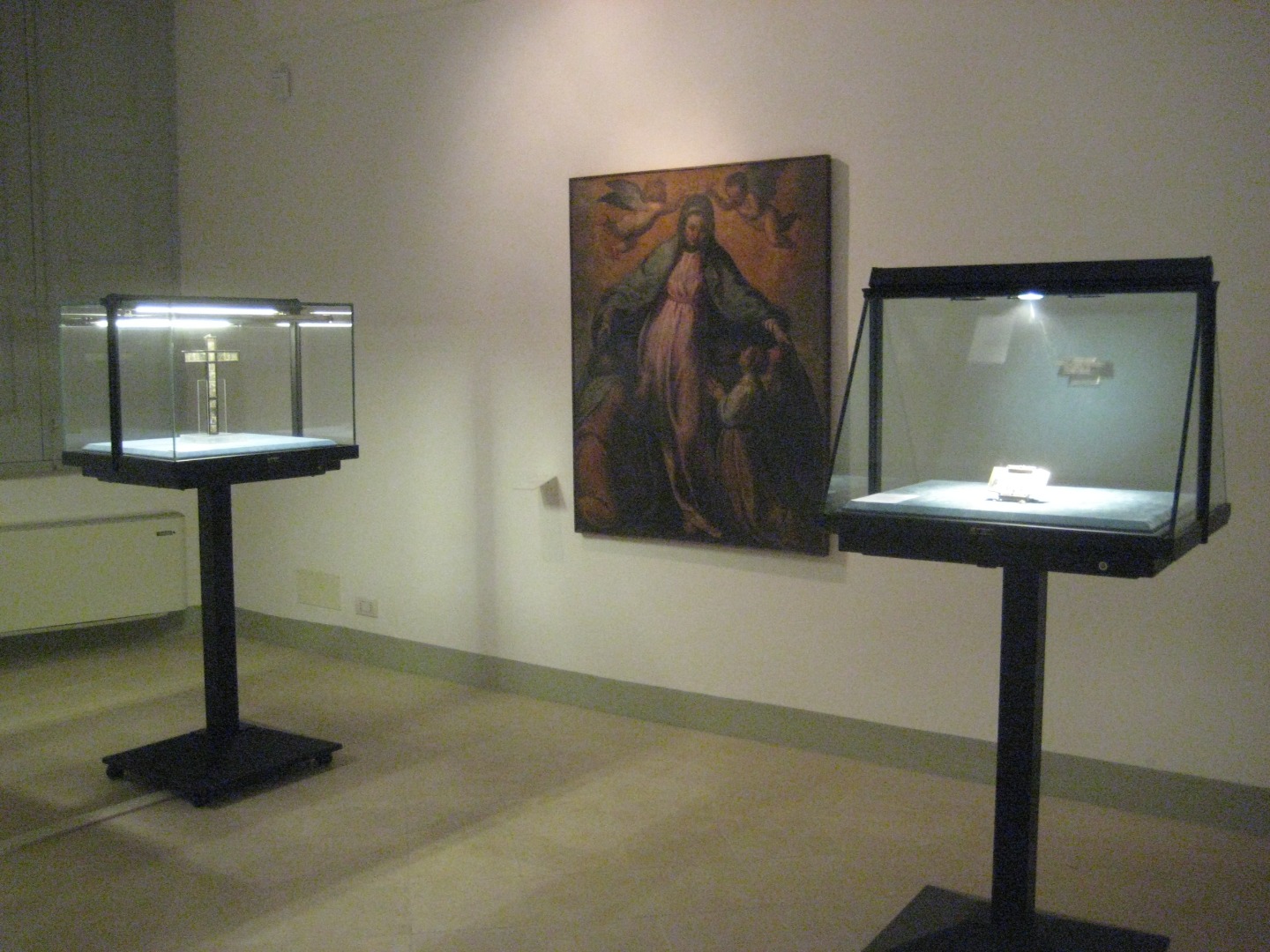 La sala della stauroteca